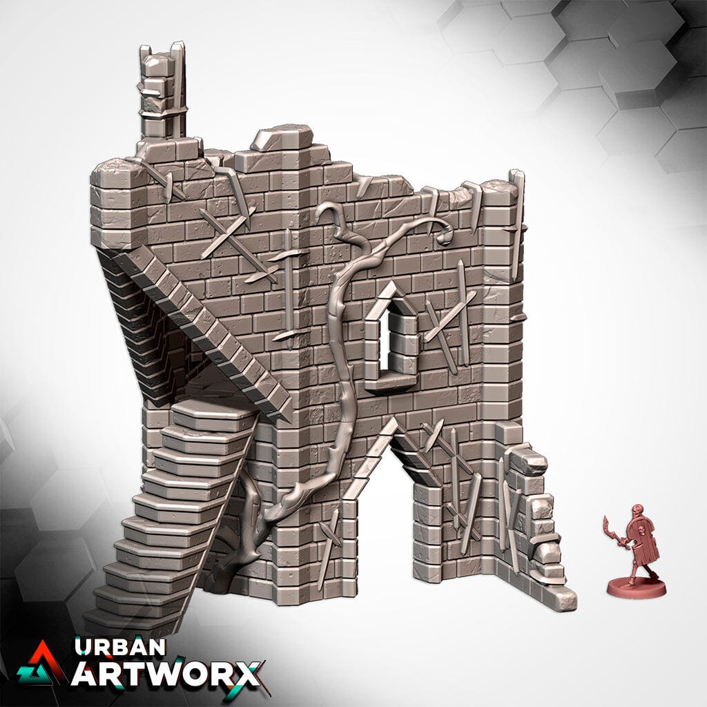 Tabletop Gelände - Txarli Factory - Cursed Fortress Txarli Factory Fortress 03 