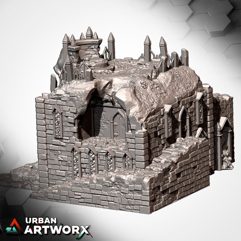 Tabletop Gelände - Txarli Factory - Cursed Mausoleum Txarli Factory 