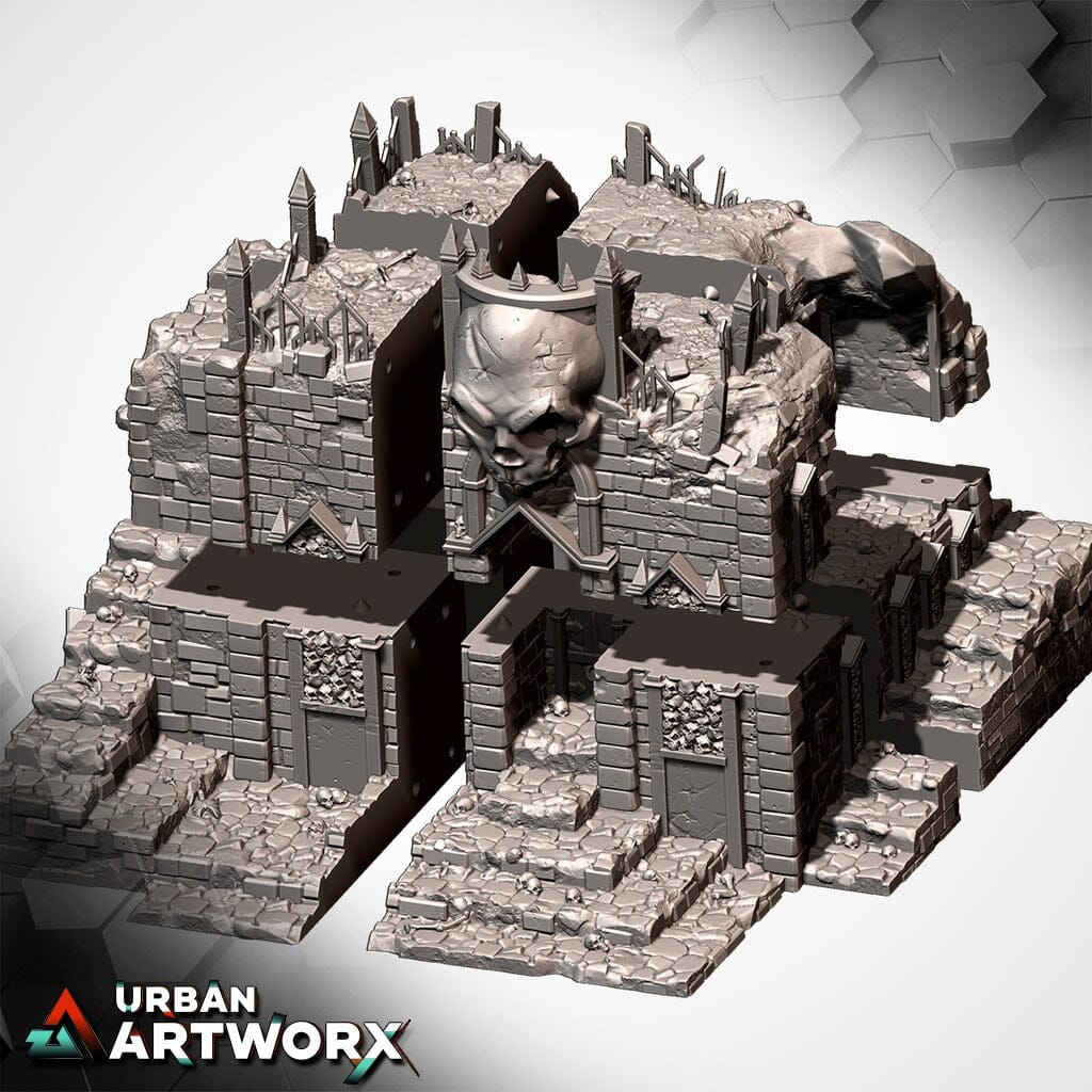 Tabletop Gelände - Txarli Factory - Cursed Mausoleum Txarli Factory 