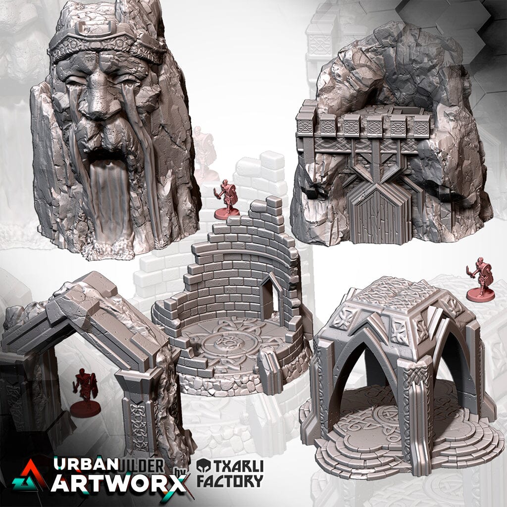 Tabletop Gelände - Txarli Factory - Dwarfen Constructions Txarli Factory 