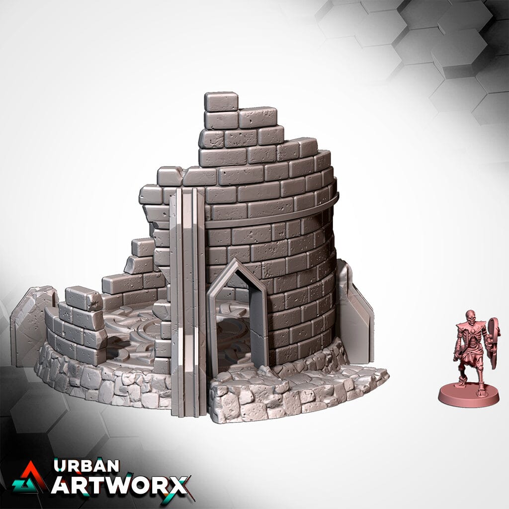 Tabletop Gelände - Txarli Factory - Dwarfen Constructions Txarli Factory Tower 