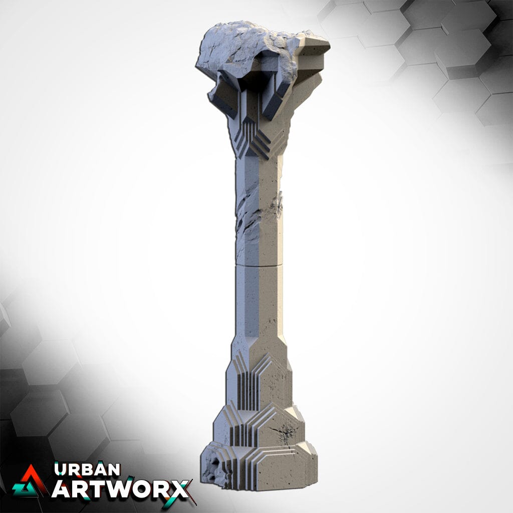 Tabletop Gelände - Txarli Factory - Dwarven Mines Txarli Factory Column 01 