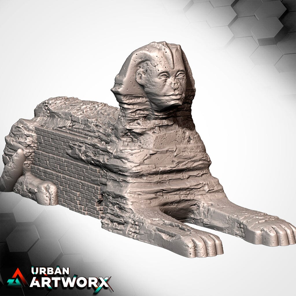 Tabletop Gelände - Txarli Factory - Egypt Txarli Factory Sphinx 01 
