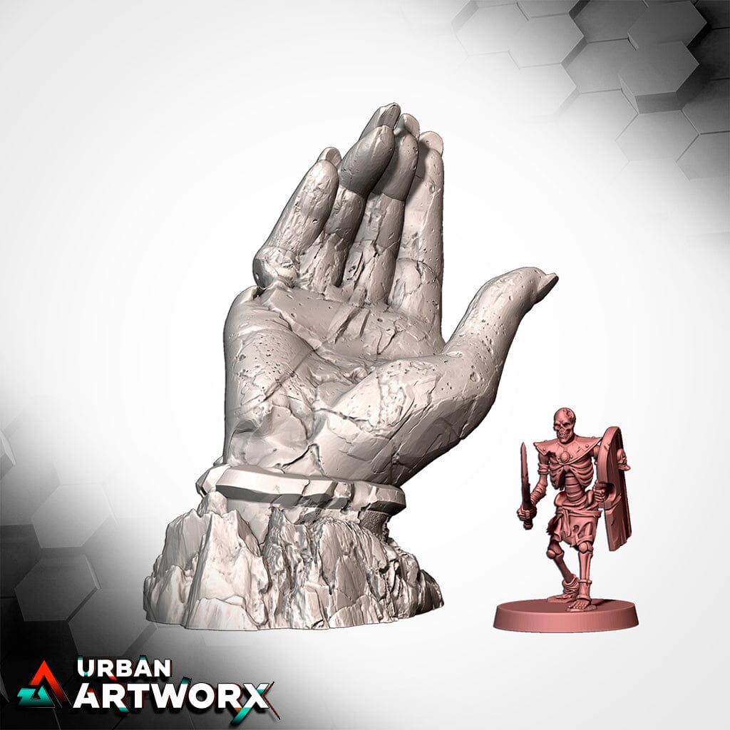 Tabletop Gelände - Txarli Factory - Elf Constructions Txarli Factory Elf Hand 02 