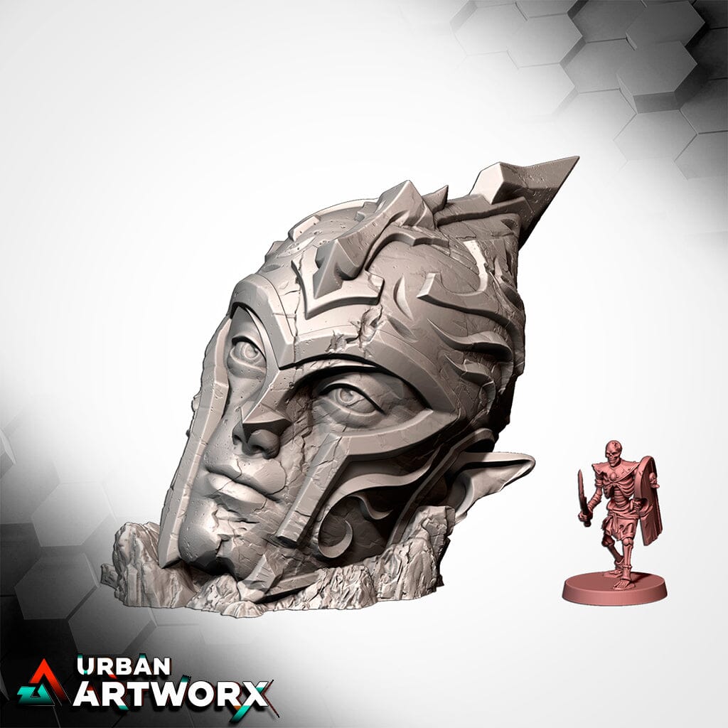 Tabletop Gelände - Txarli Factory - Elf Constructions Txarli Factory Elf Head 02 