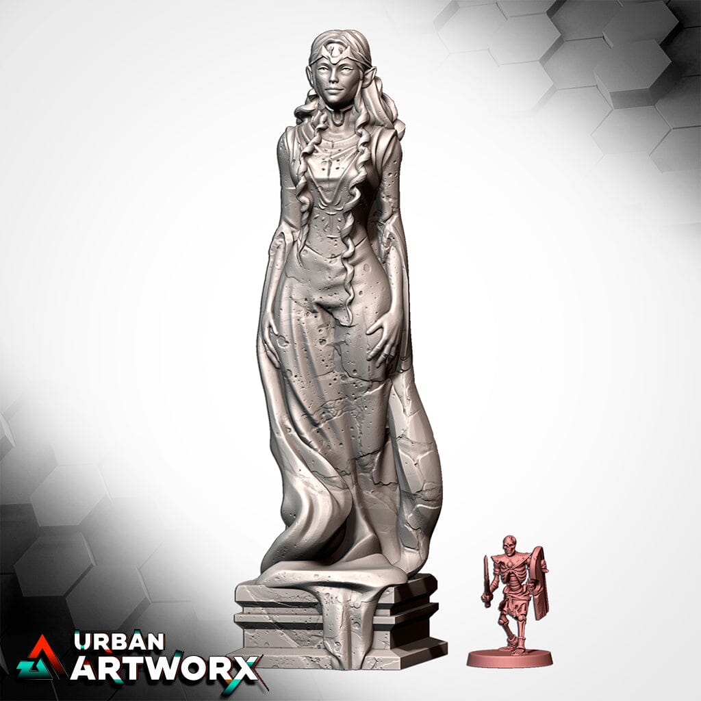 Tabletop Gelände - Txarli Factory - Elf Constructions Txarli Factory Elf Statue 