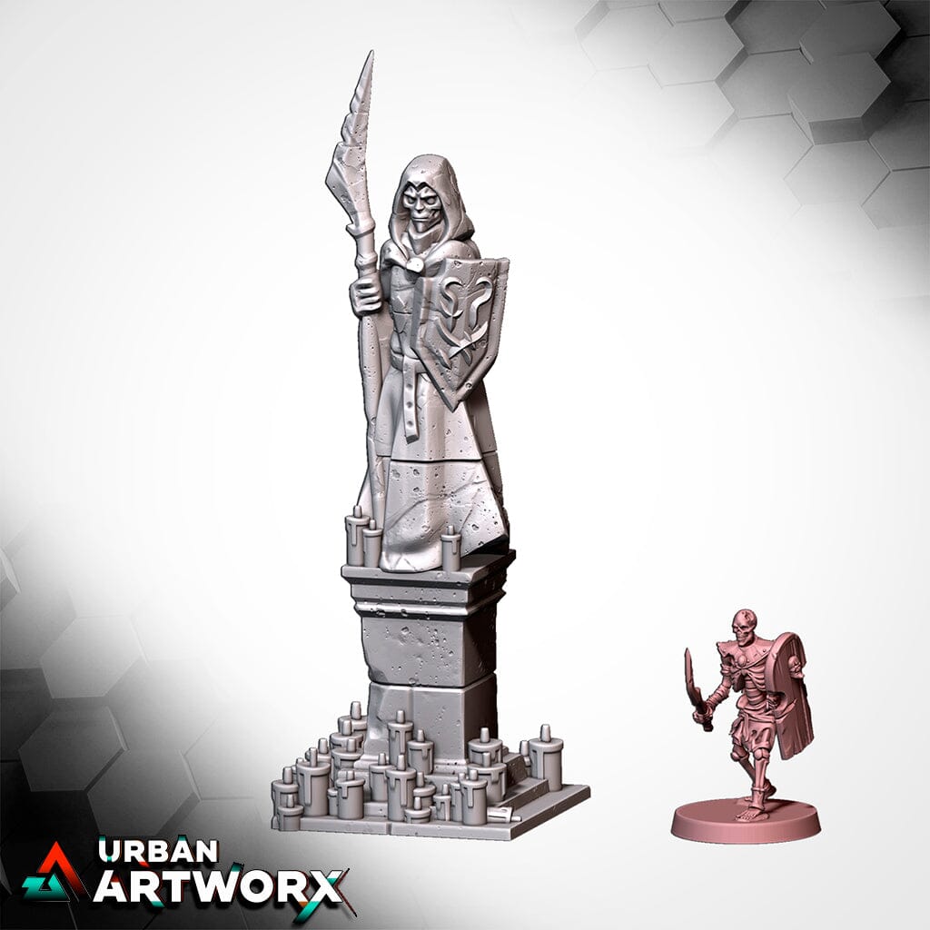Tabletop Gelände - Txarli Factory - Graveyard Txarli Factory Statue 