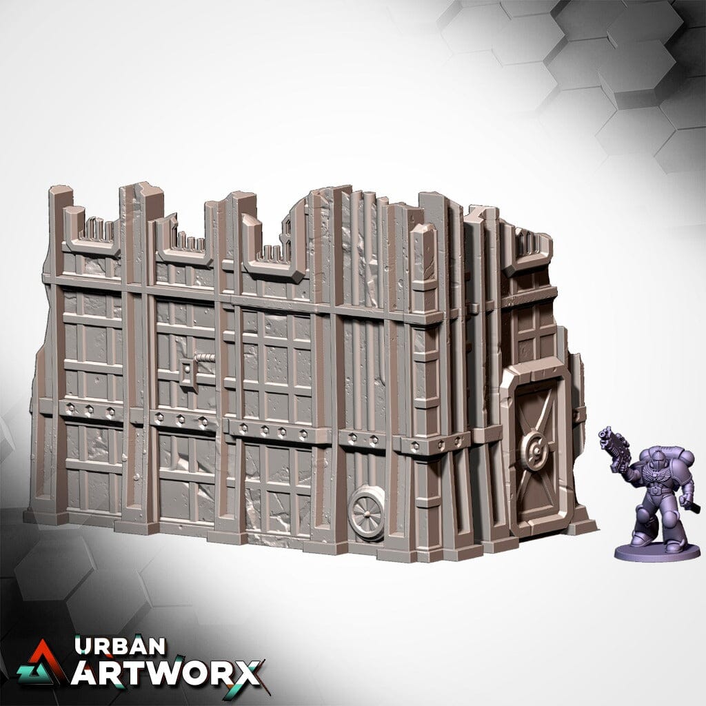 Tabletop Gelände - Txarli Factory - Grimdark Industrial Ruins Txarli Factory 