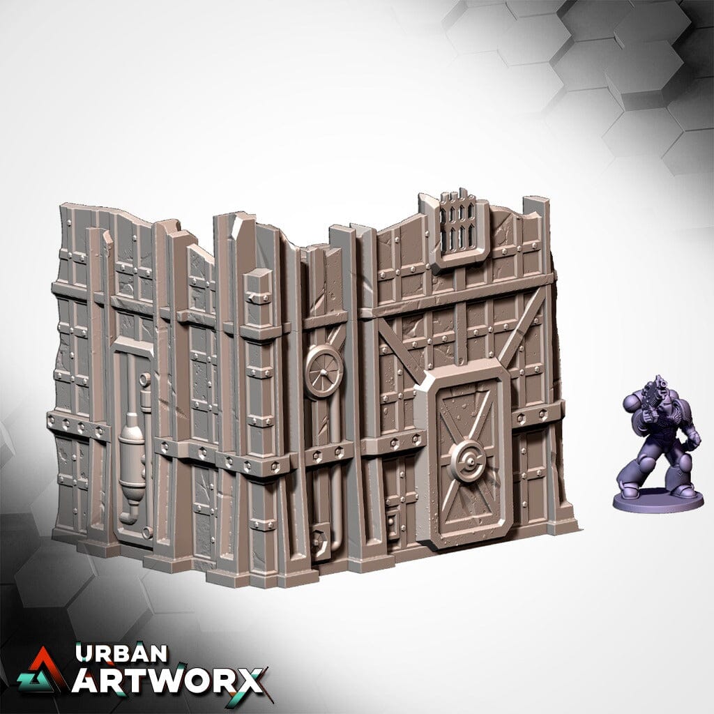 Tabletop Gelände - Txarli Factory - Grimdark Industrial Ruins Txarli Factory 
