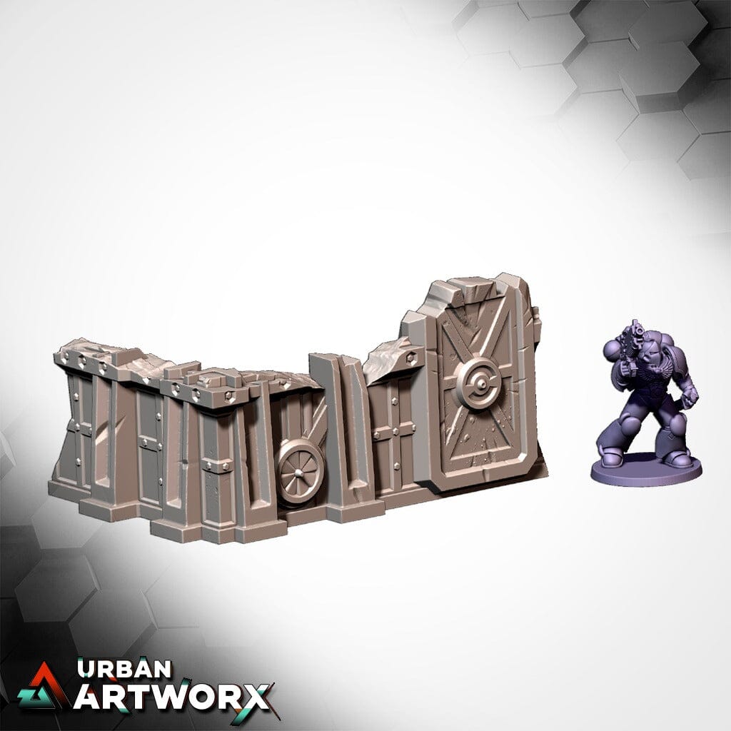 Tabletop Gelände - Txarli Factory - Grimdark Industrial Ruins Txarli Factory 