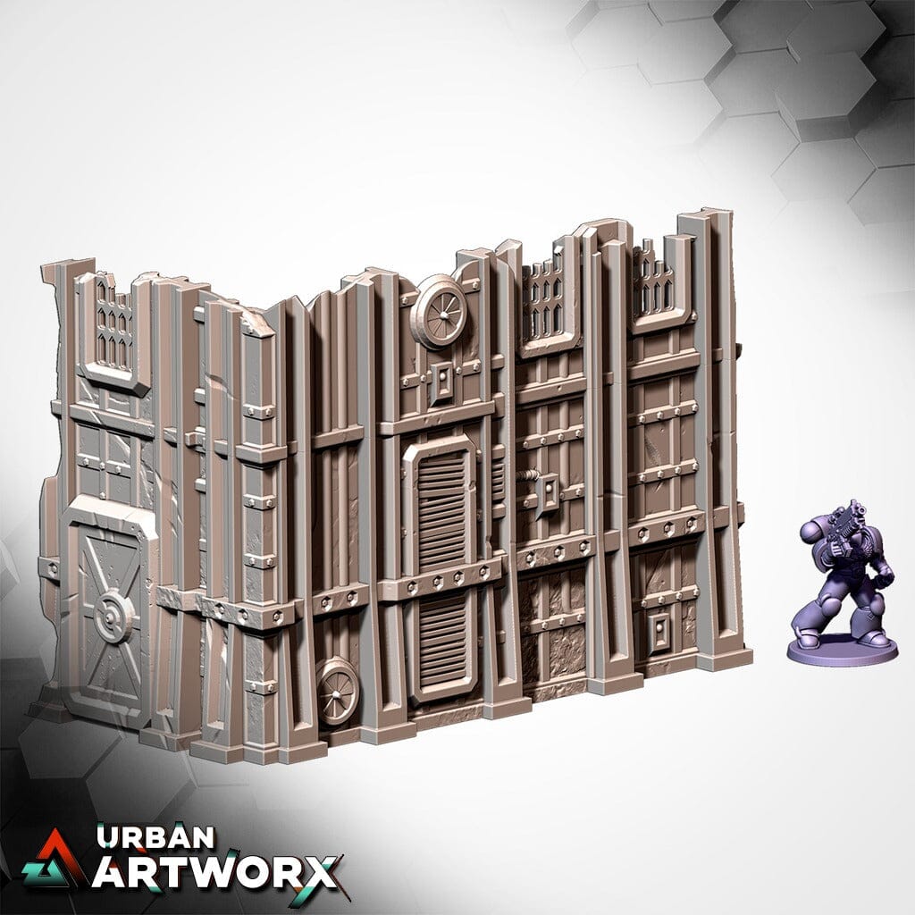 Tabletop Gelände - Txarli Factory - Grimdark Industrial Ruins Txarli Factory 