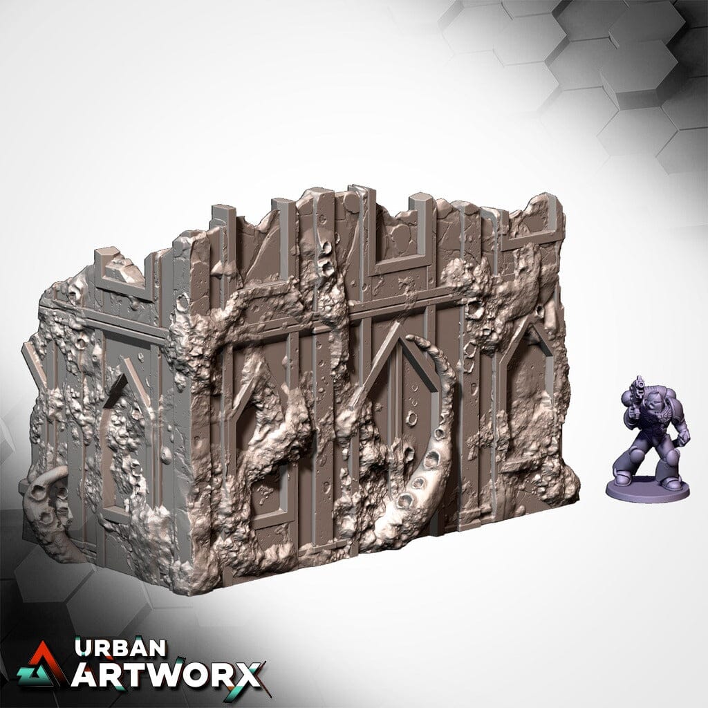 Tabletop Gelände - Txarli Factory - Grimdark Infected Ruins Txarli Factory 