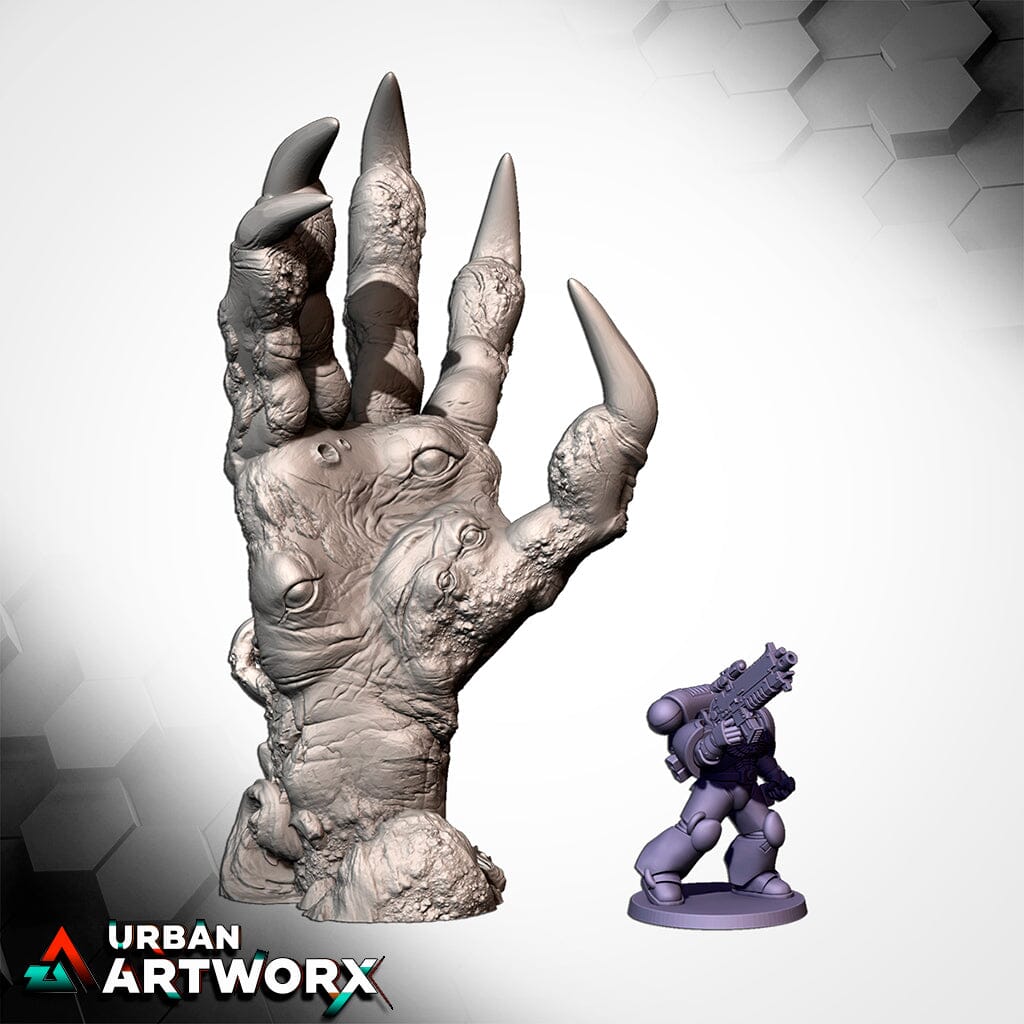 Tabletop Gelände - Txarli Factory - Hellish Terrain Txarli Factory Hand 01 