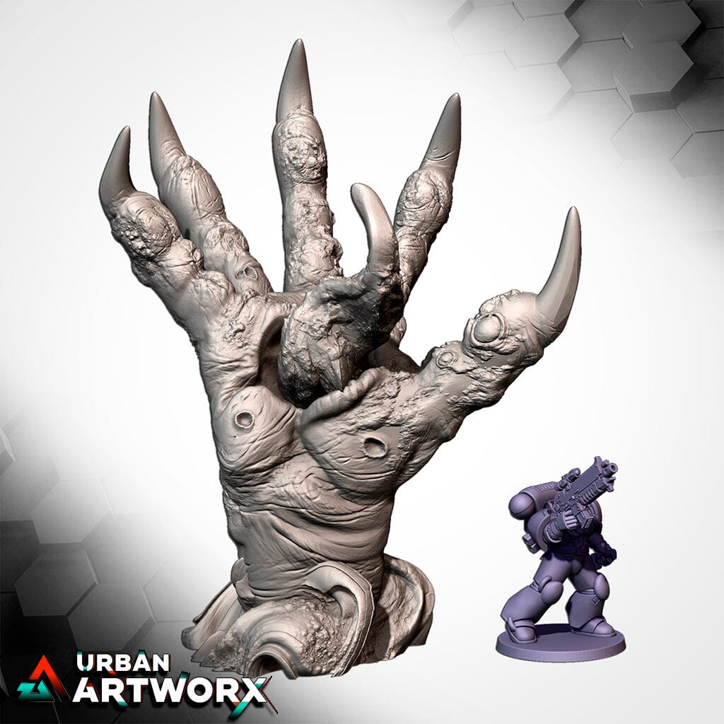 Tabletop Gelände - Txarli Factory - Hellish Terrain Txarli Factory Hand 02 