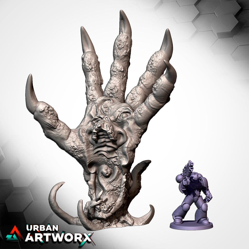 Tabletop Gelände - Txarli Factory - Hellish Terrain Txarli Factory Hand 03 