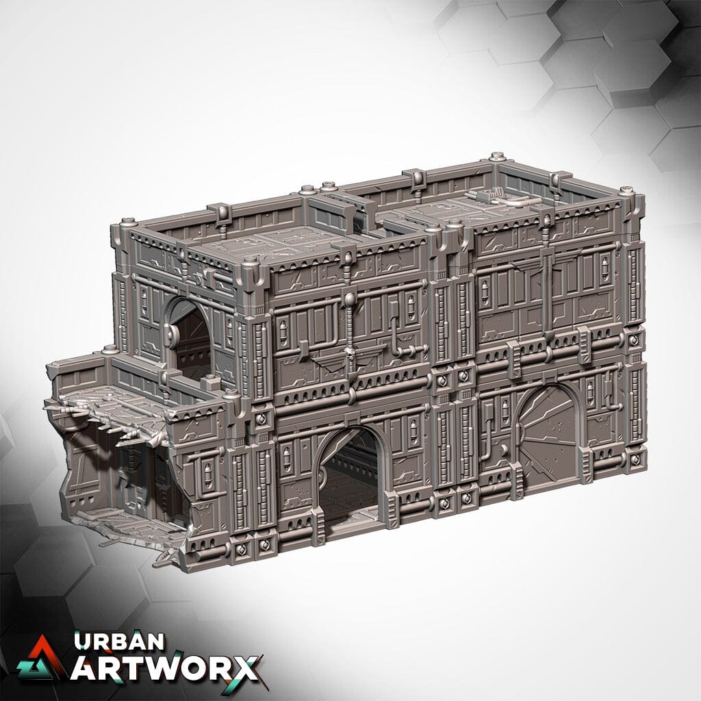 Tabletop Gelände - Txarli Factory - Hive City Txarli Factory 