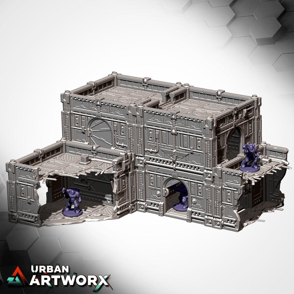 Tabletop Gelände - Txarli Factory - Hive City Txarli Factory 