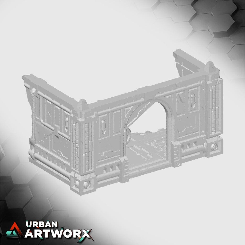 Tabletop Gelände - Txarli Factory - Hive City Txarli Factory Cube Broken Type B 