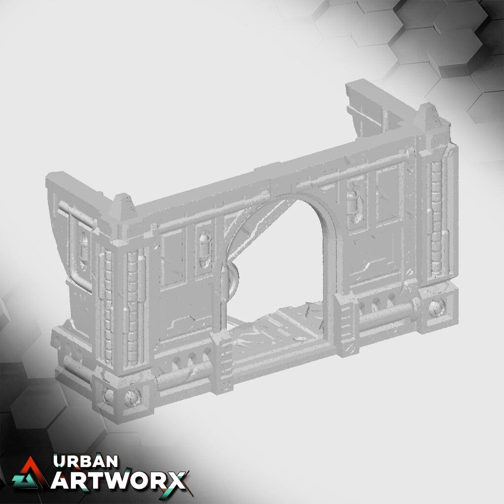 Tabletop Gelände - Txarli Factory - Hive City Txarli Factory Cube Broken Type C 