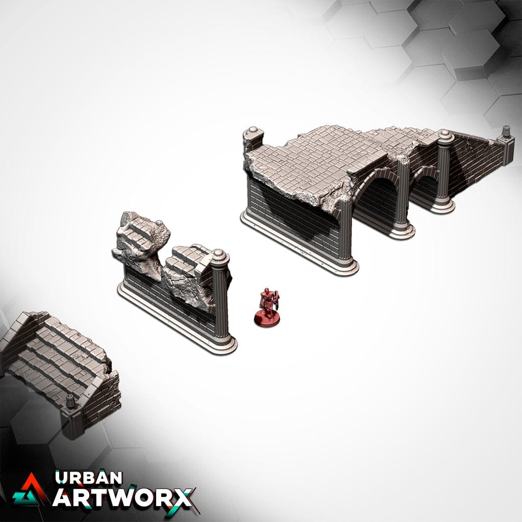Tabletop Gelände - Txarli Factory - Medieval Bridges Txarli Factory Bridge 05 