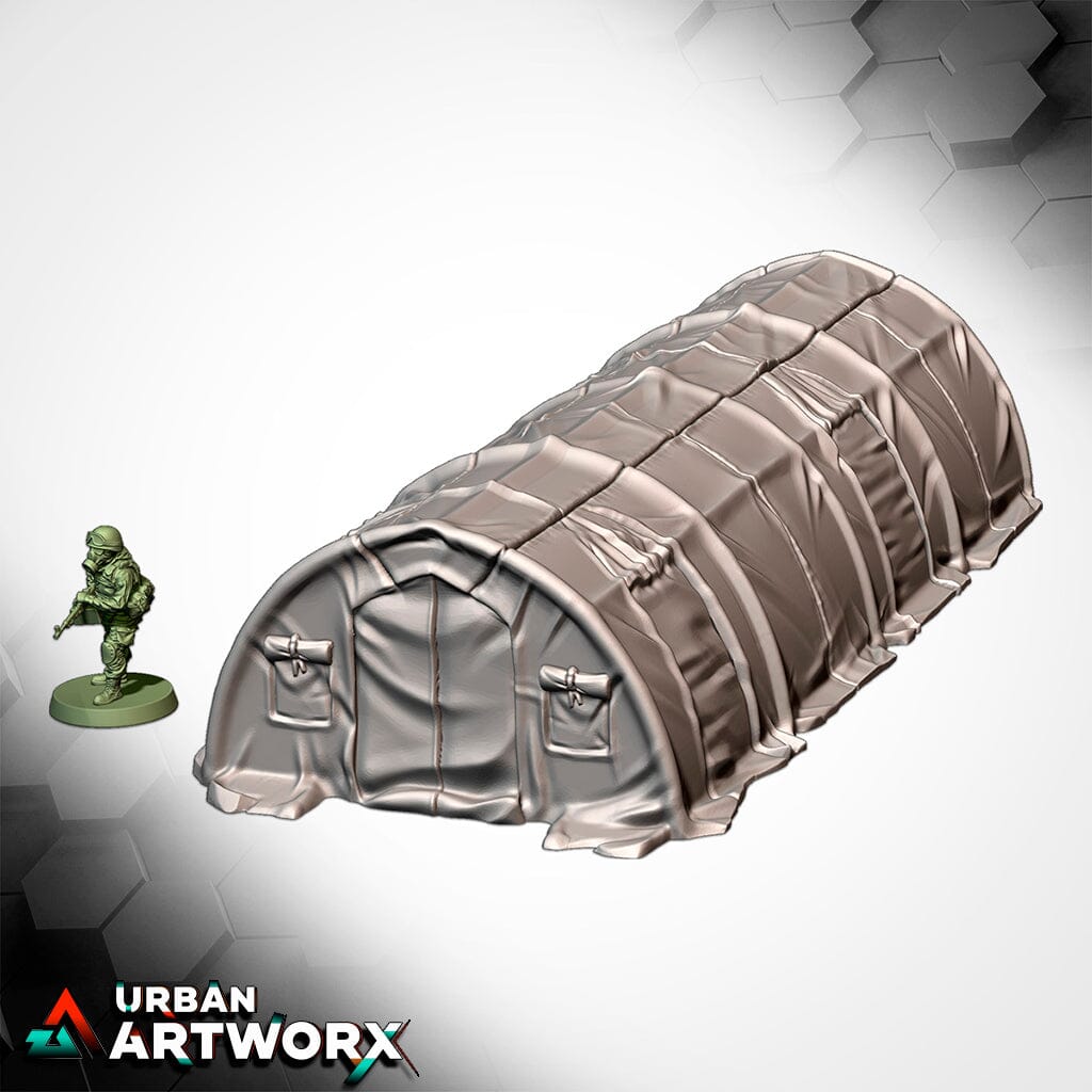 Tabletop Gelände - Txarli Factory - Military Barracks Txarli Factory Barrack 01 