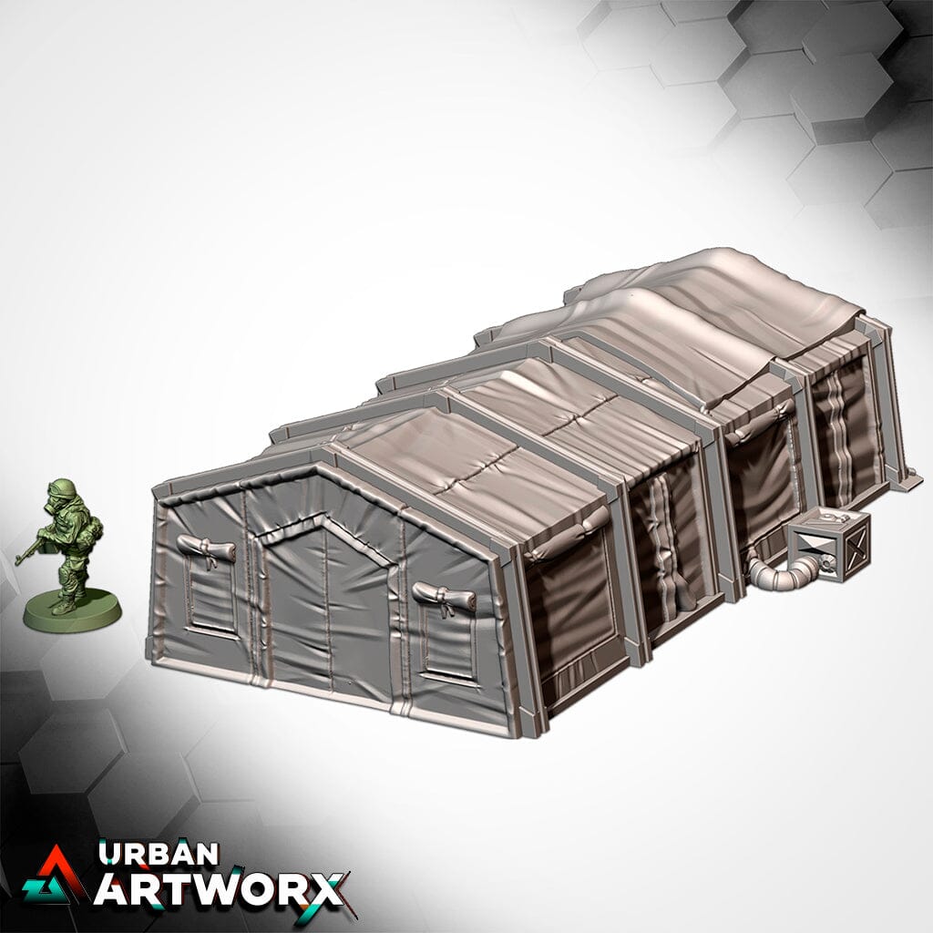 Tabletop Gelände - Txarli Factory - Military Barracks Txarli Factory Barrack 05 