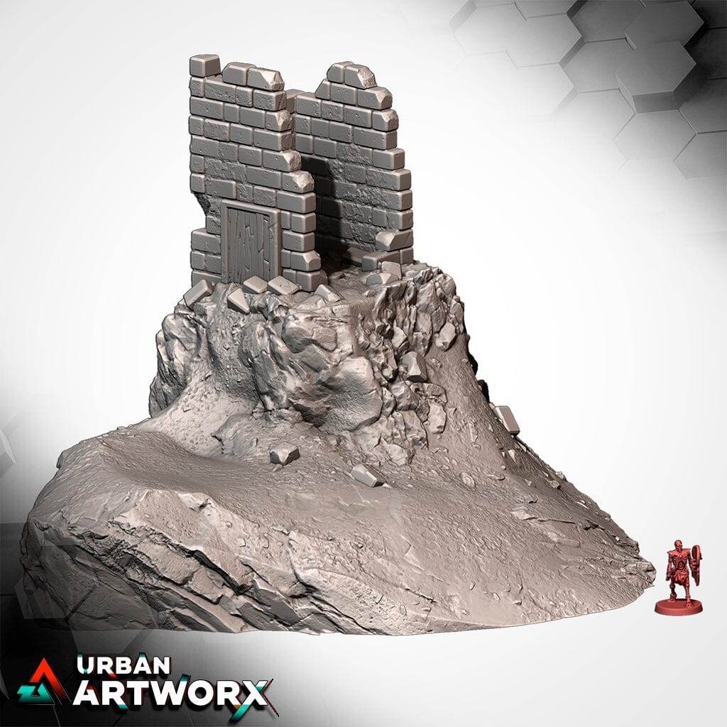 Tabletop Gelände - Txarli Factory - Modern Hills Txarli Factory Hill 03 