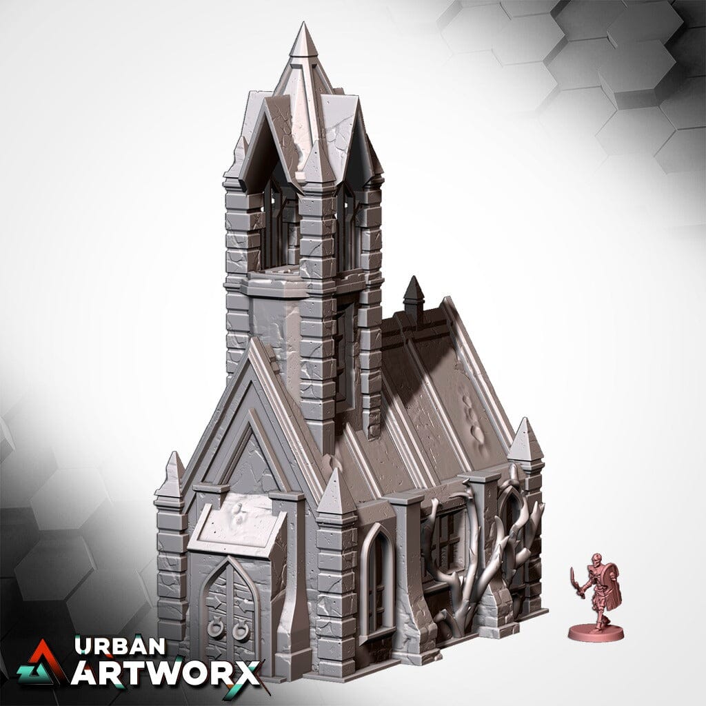Tabletop Gelände - Txarli Factory - Night of the Living Dead Txarli Factory Church 