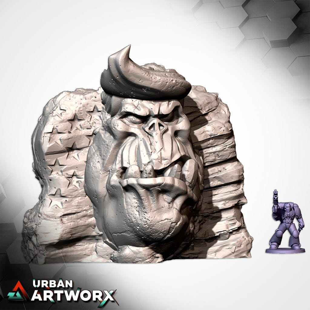 Tabletop Gelände - Txarli Factory - Orcish Monuments II Txarli Factory Trump-Ork 