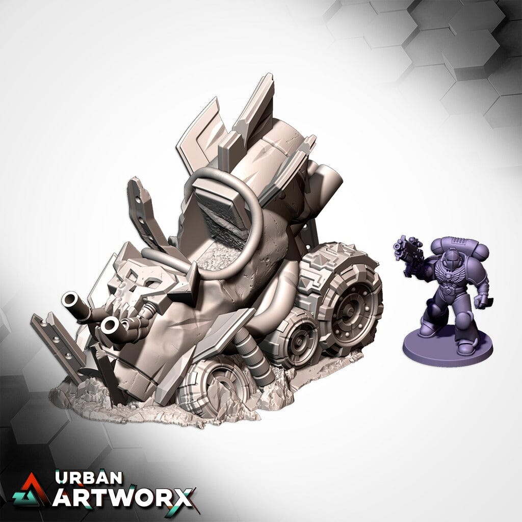 Tabletop Gelände - Txarli Factory - Ork Buggies Txarli Factory Buggy 02 - V2 