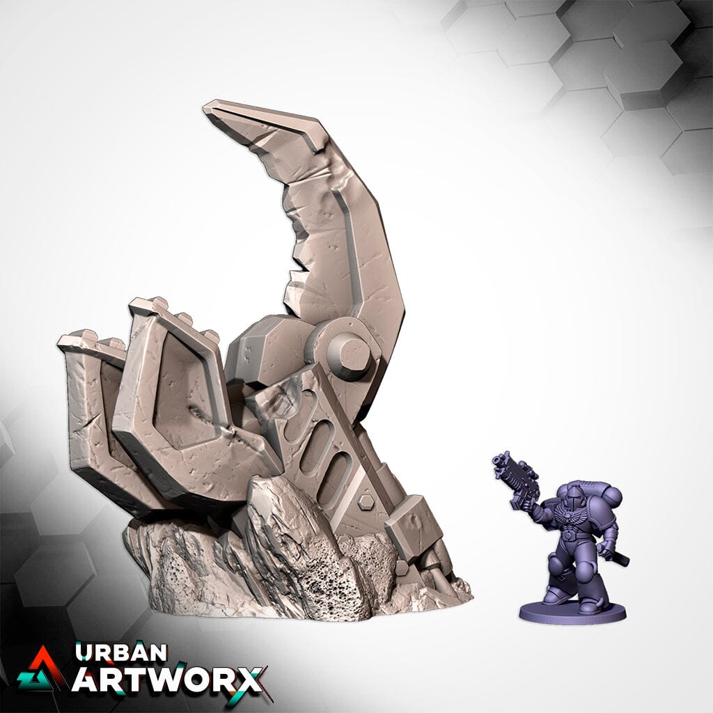 Tabletop Gelände - Txarli Factory - Ork Monuments Txarli Factory Ork Claw 