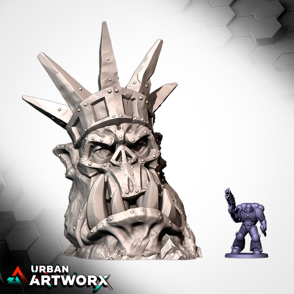 Tabletop Gelände - Txarli Factory - Ork Monuments Txarli Factory Ork Liberty 