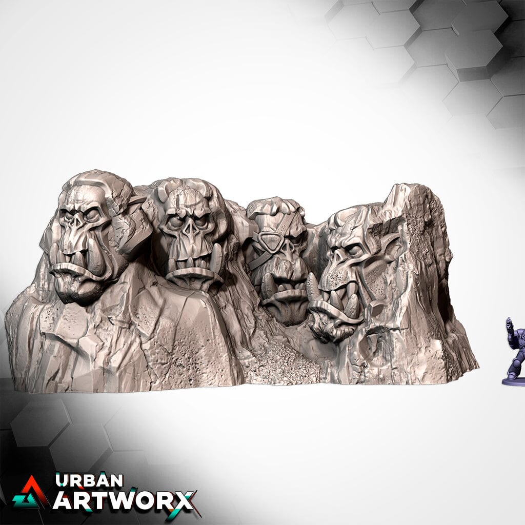 Tabletop Gelände - Txarli Factory - Ork Monuments Txarli Factory Ork Mountain Presidents 