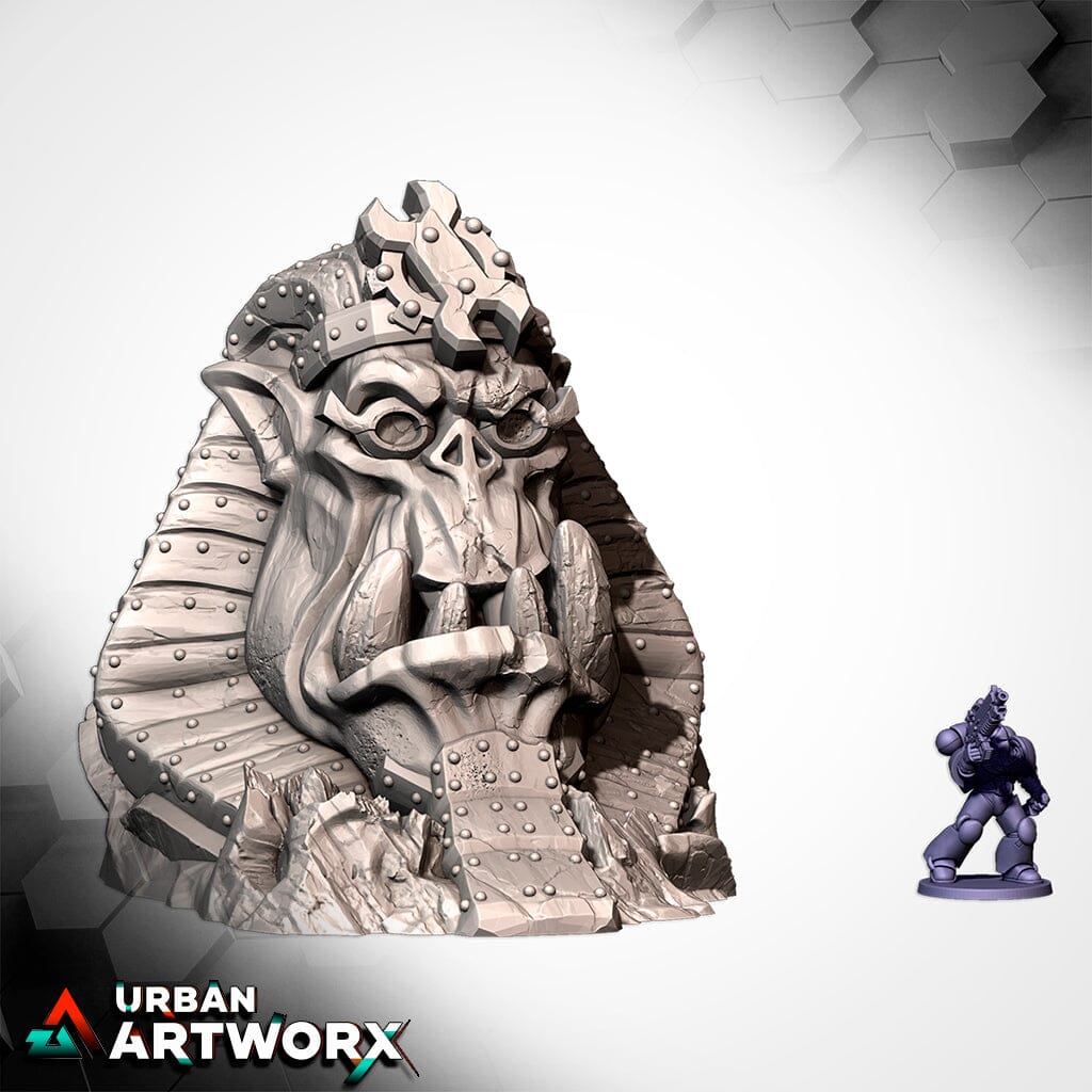 Tabletop Gelände - Txarli Factory - Ork Monuments Txarli Factory Ork Pharaoh 