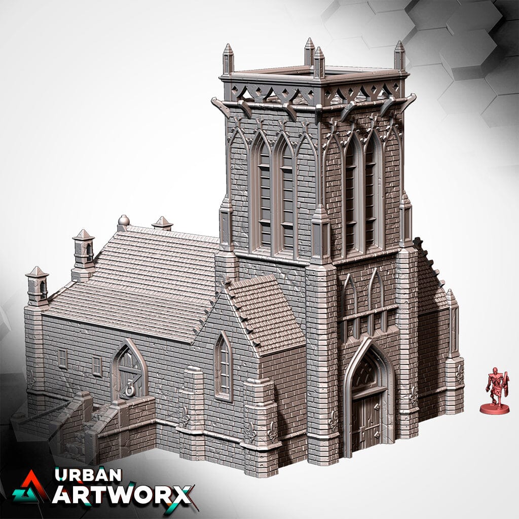 Tabletop Gelände - Txarli Factory - Sacred Place Txarli Factory Abbey 