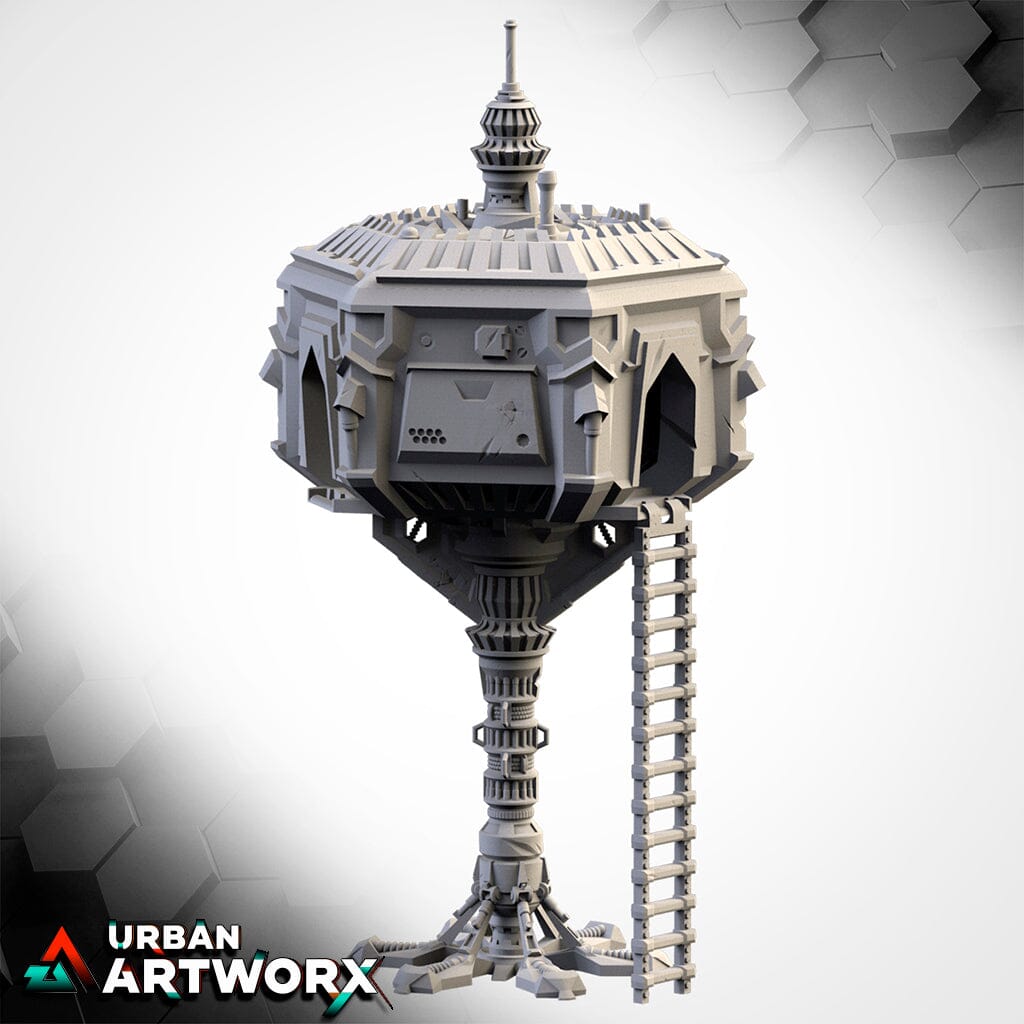 Tabletop Gelände - Txarli Factory - Sci-Fi City Txarli Factory High House 