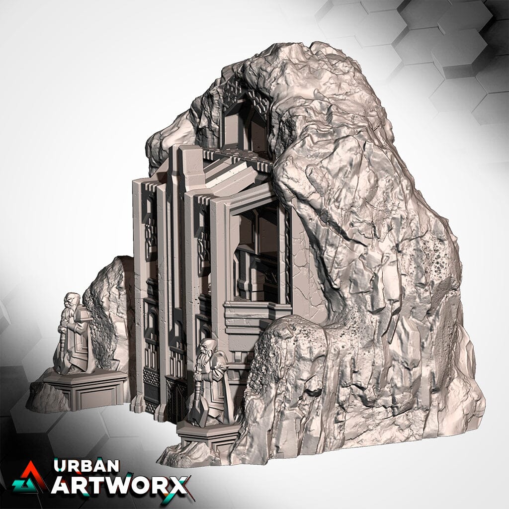 Tabletop Gelände - Txarli Factory - The Isolated Mountain Txarli Factory 