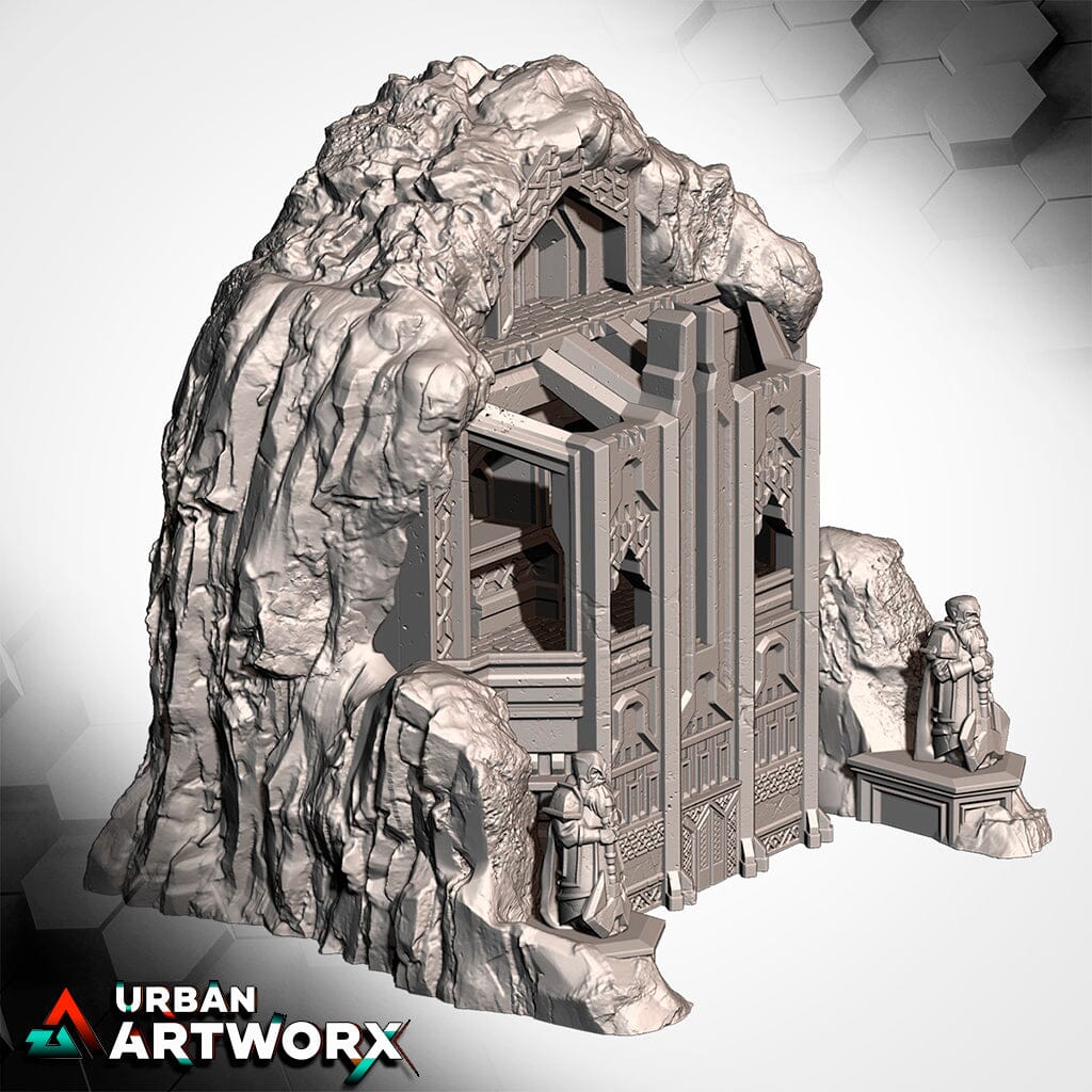 Tabletop Gelände - Txarli Factory - The Isolated Mountain Txarli Factory 