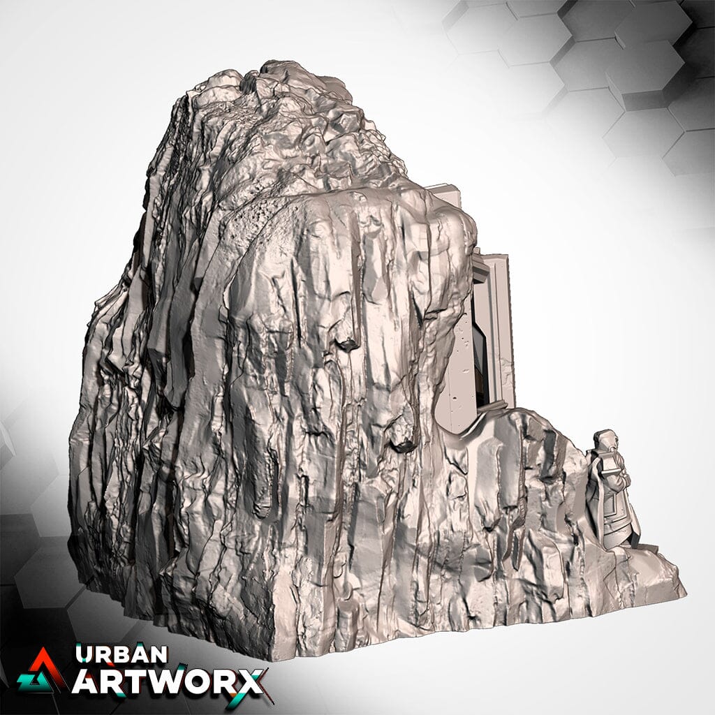 Tabletop Gelände - Txarli Factory - The Isolated Mountain Txarli Factory 