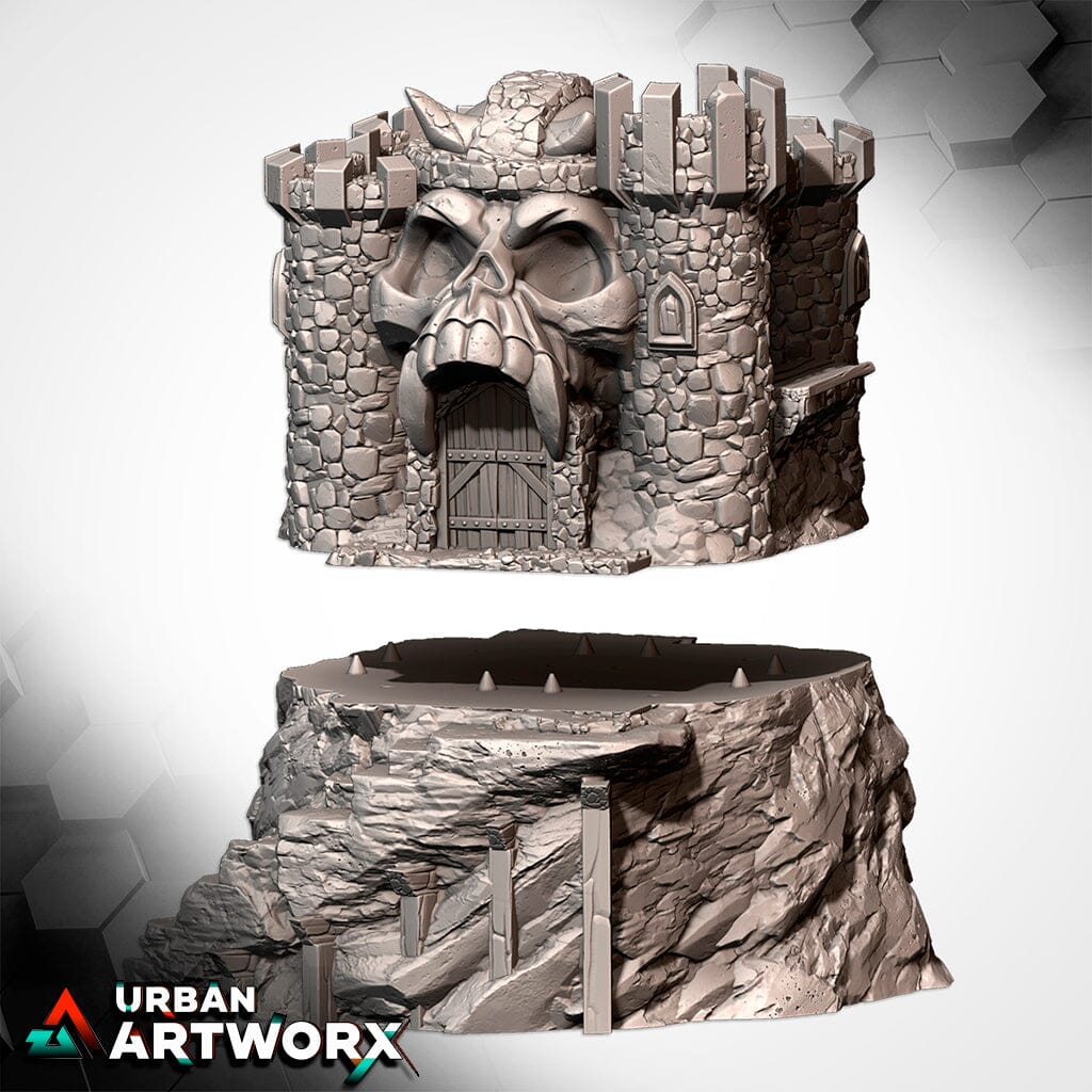 Tabletop Gelände - Txarli Factory - The Skull Castle Txarli Factory 