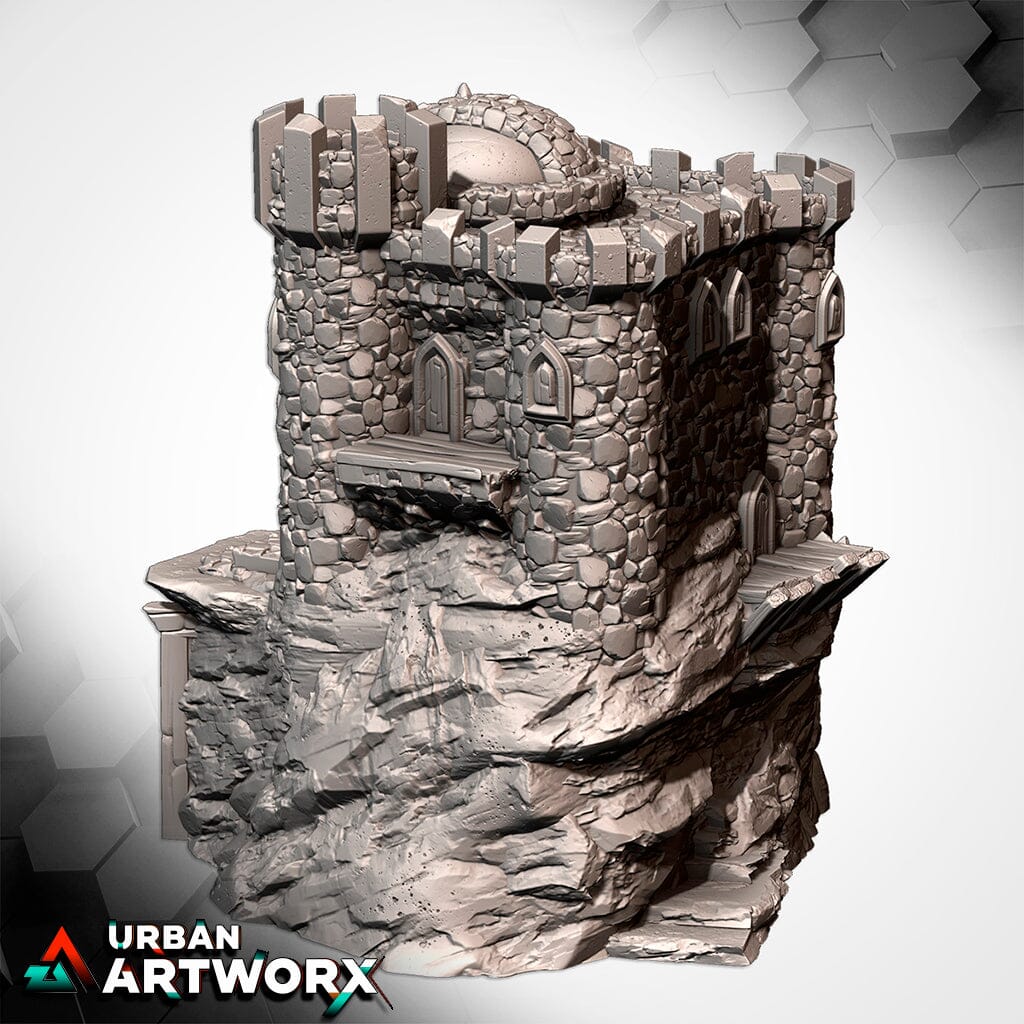 Tabletop Gelände - Txarli Factory - The Skull Castle Txarli Factory 