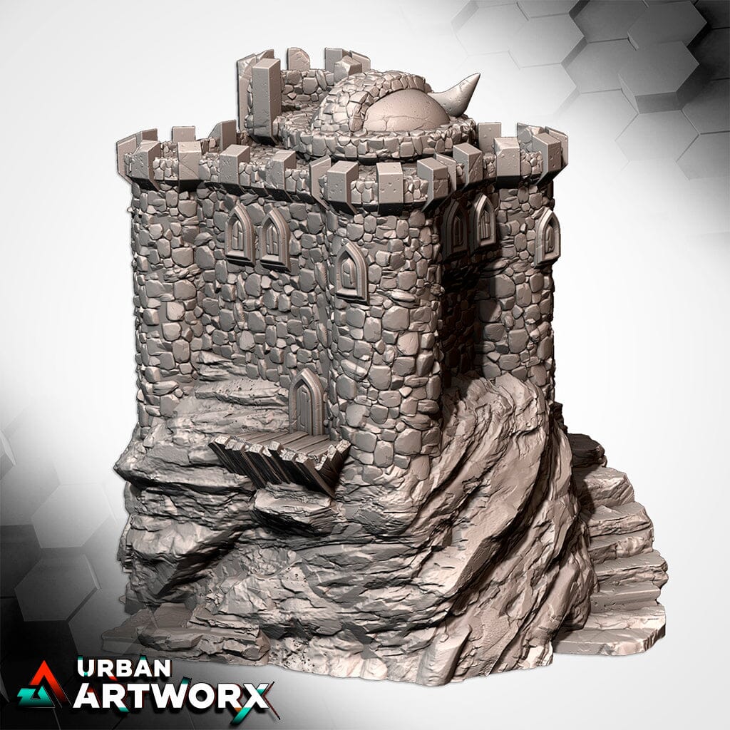Tabletop Gelände - Txarli Factory - The Skull Castle Txarli Factory 