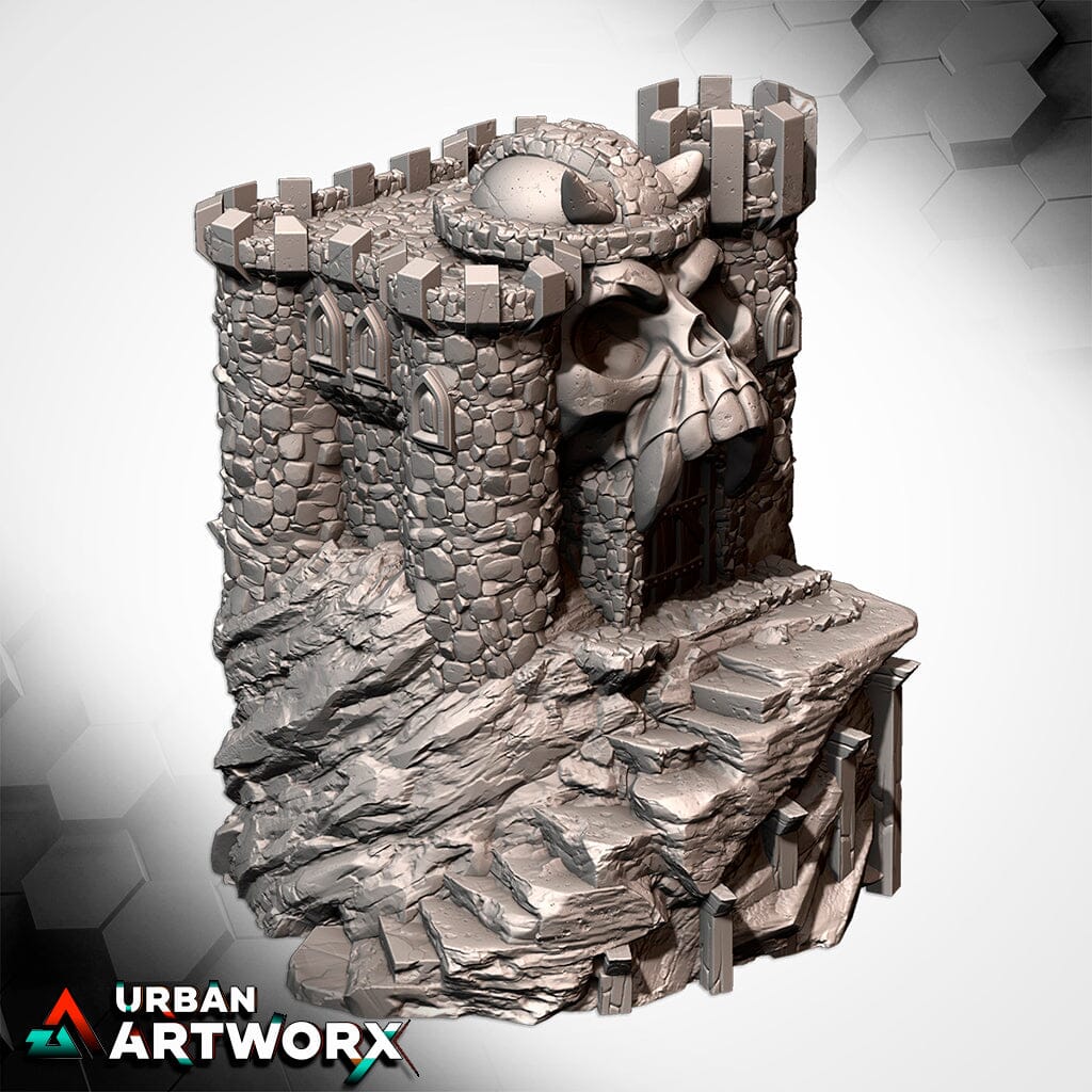 Tabletop Gelände - Txarli Factory - The Skull Castle Txarli Factory 