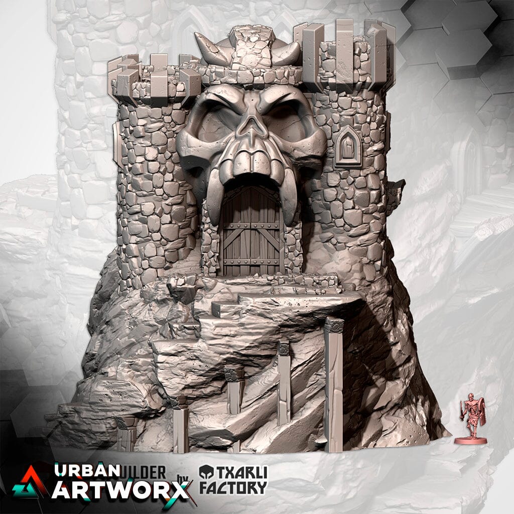 Tabletop Gelände - Txarli Factory - The Skull Castle Txarli Factory 