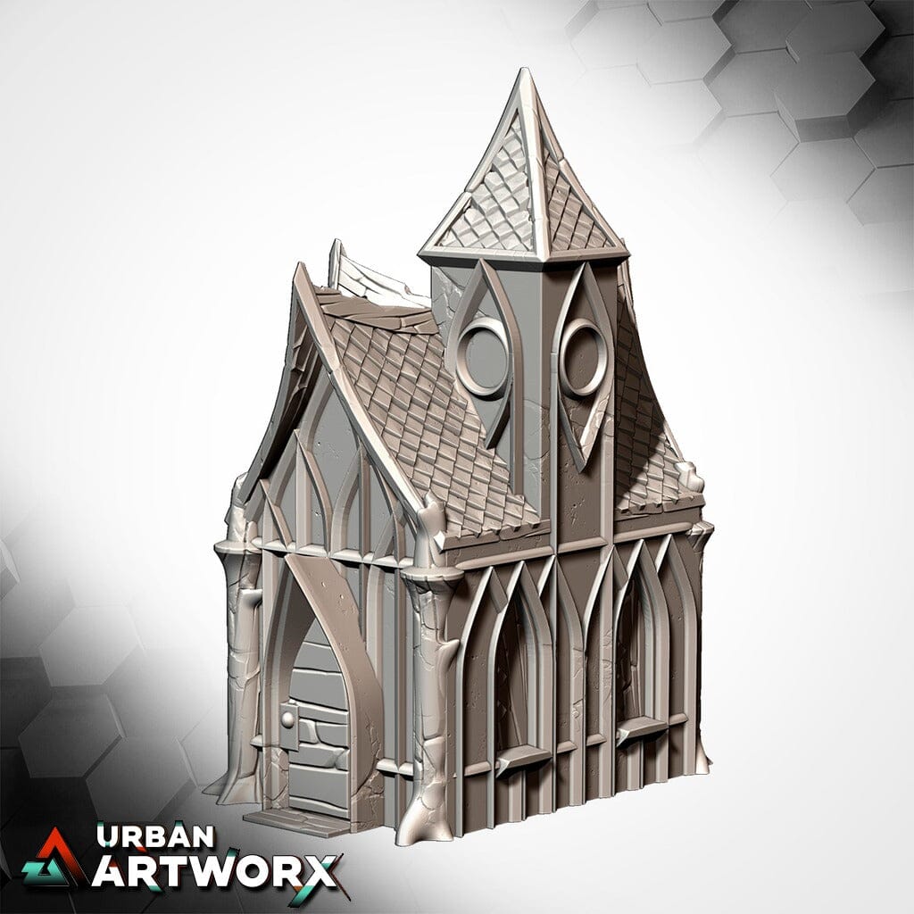 Tabletop Gelände - Txarli Factory - Wood Elf Village Txarli Factory 