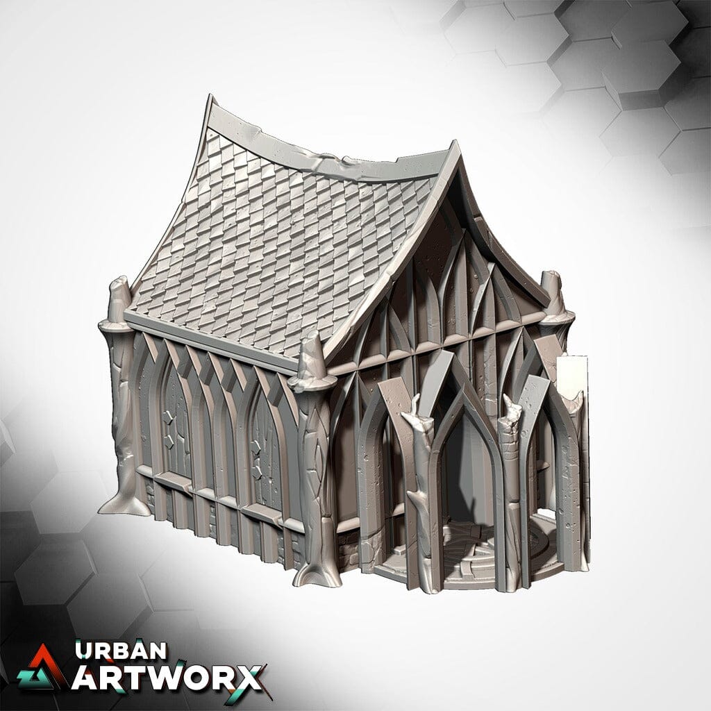 Tabletop Gelände - Txarli Factory - Wood Elf Village Txarli Factory 