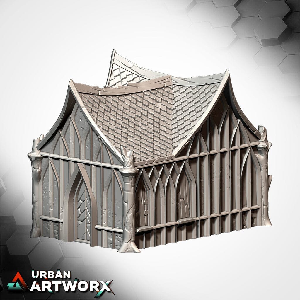 Tabletop Gelände - Txarli Factory - Wood Elf Village Txarli Factory 