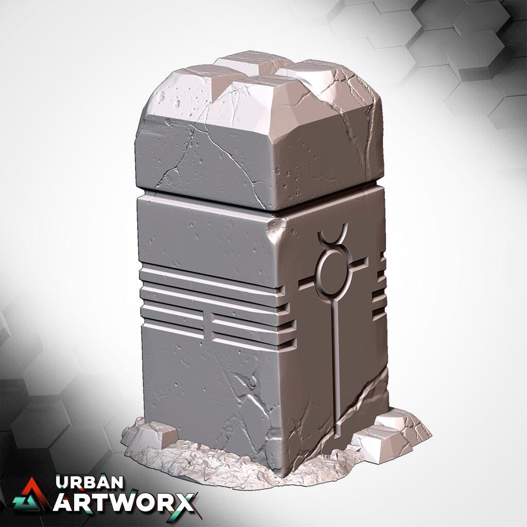 Tabletop Gelände - Txarli Factory - Xenos Monoliths Txarli Factory 