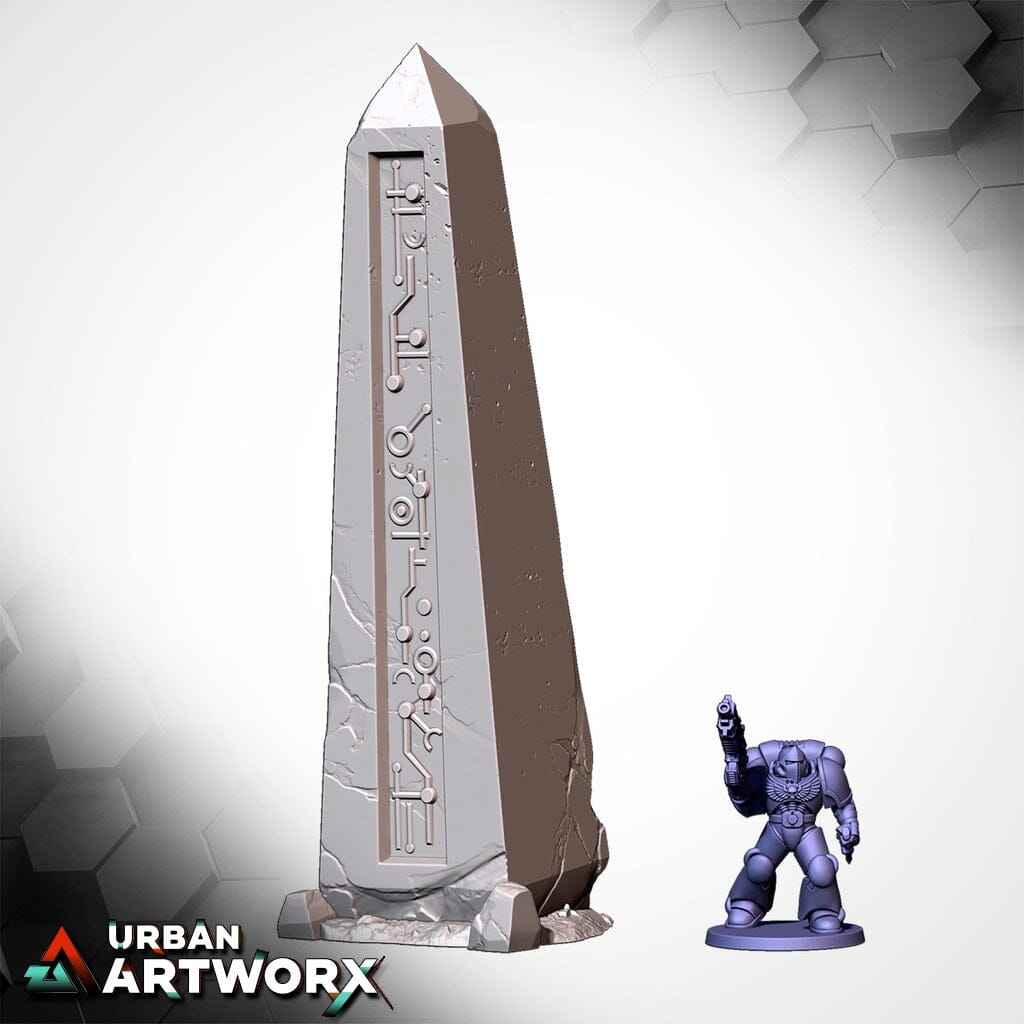 Tabletop Gelände - Txarli Factory - Xenos Monoliths Txarli Factory Menhir 01 