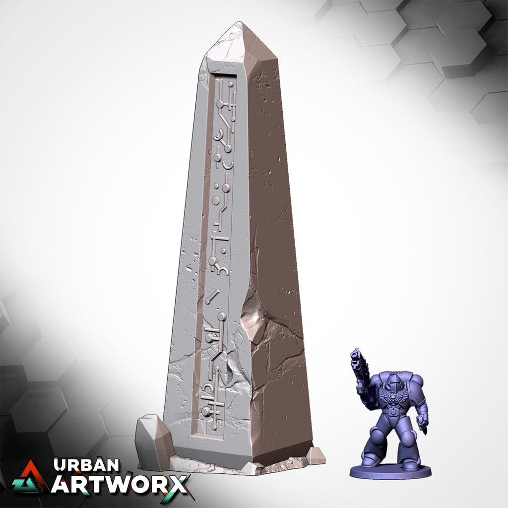 Tabletop Gelände - Txarli Factory - Xenos Monoliths Txarli Factory Menhir 02 